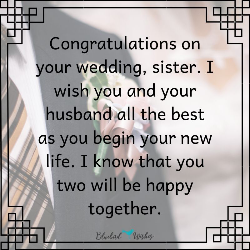 happy wedding card for sister happy marriage wishes for sister Happy marriage wishes for sister happy wedding card for sister
