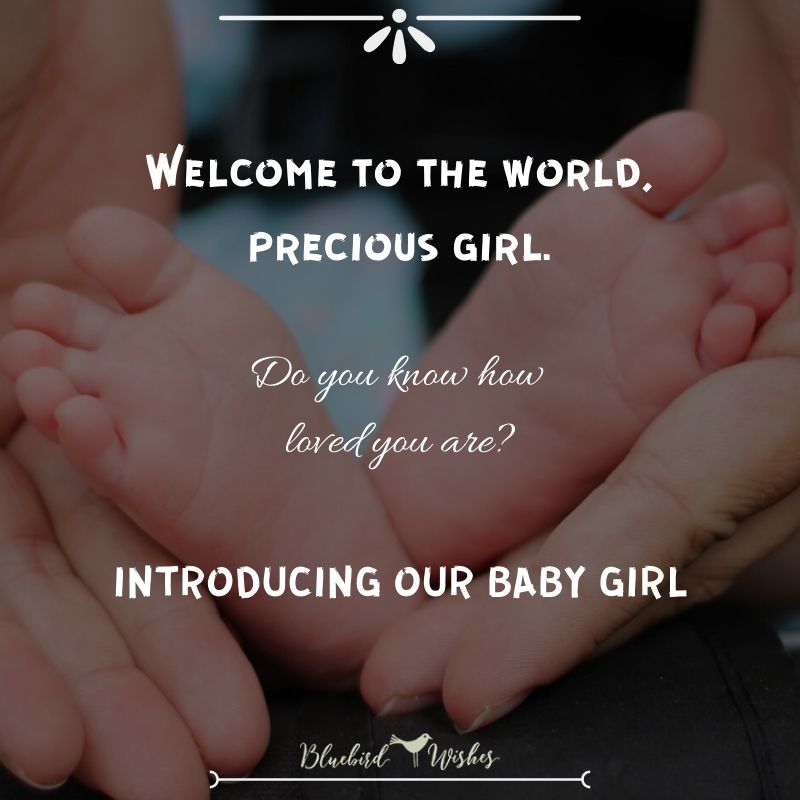 welcome image baby girl birth announcement wordings Birth announcement wordings welcome image baby girl