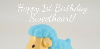 first birthday wishes for baby boy
