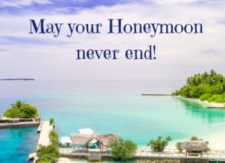 cute honeymoon messages