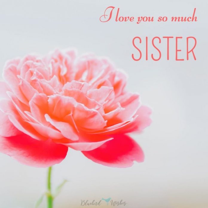 Nice messages about sisters