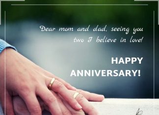 25th wedding anniversary messages for parents