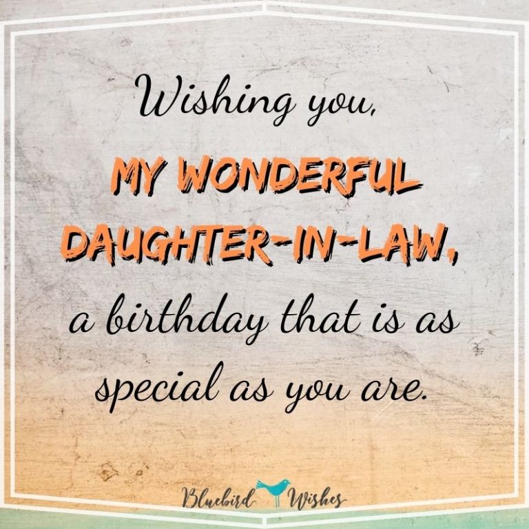 birthday message for daughter in law