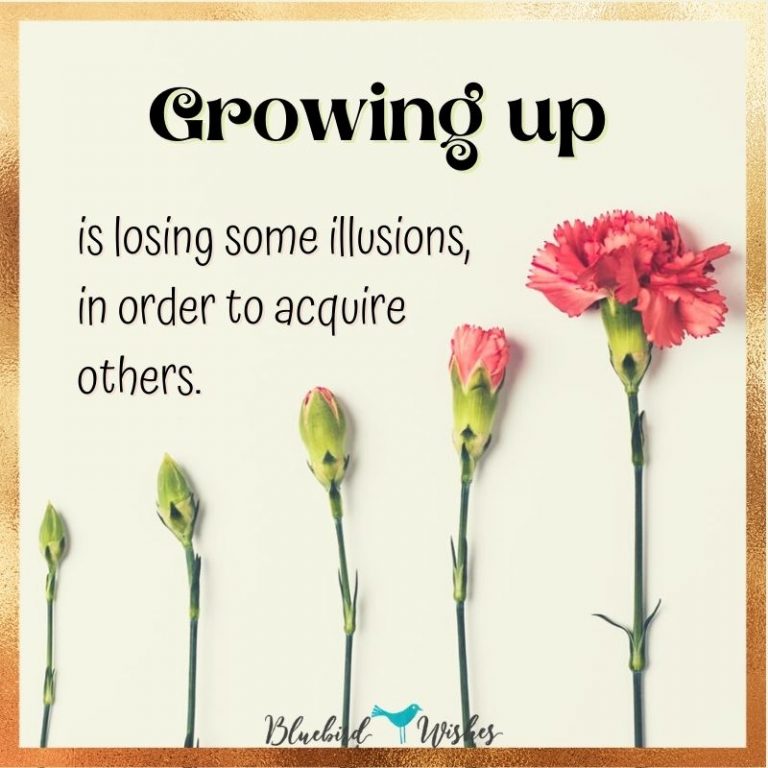 words about kids growing up